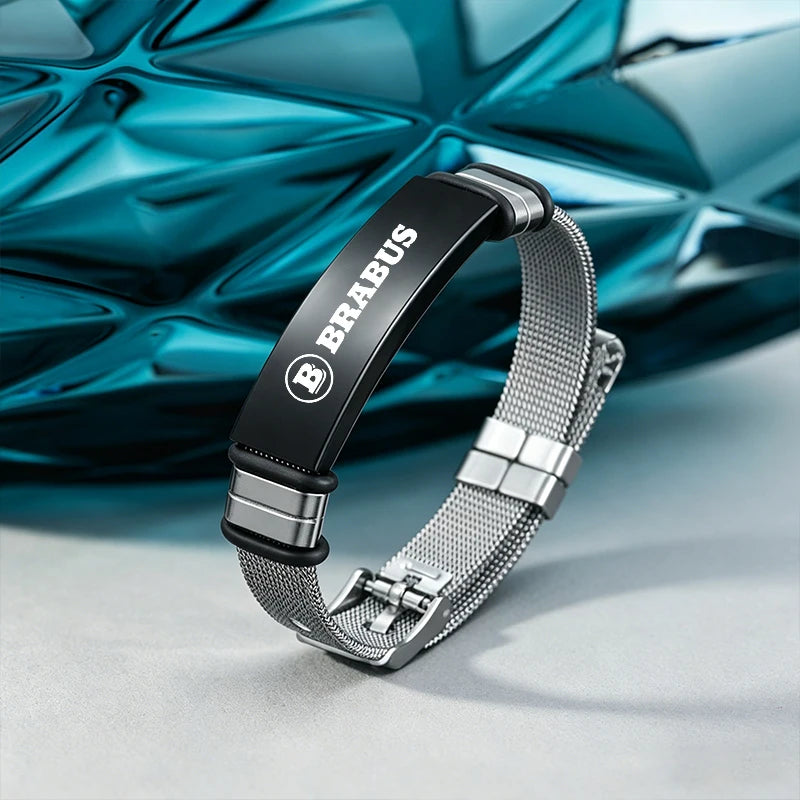 Stainless Steel Brabus Wristband