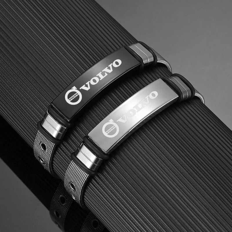 Stainless Steel Volvo Wristband