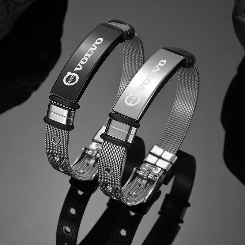 Stainless Steel Volvo Wristband