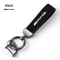Creative Key Chain Leather Keyring Chain For Mercedes Benz AMG W206 W204 W205 W212 W213 W221 W222 W223 W251 W464 Car Accessories