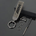 Vintage Leather Car Logo Keychain Chain Keyring For BMW M Emblem E46 E36 E34 F10 E90 F30 E60 F30 E53 E30 E92 E87 Accessories