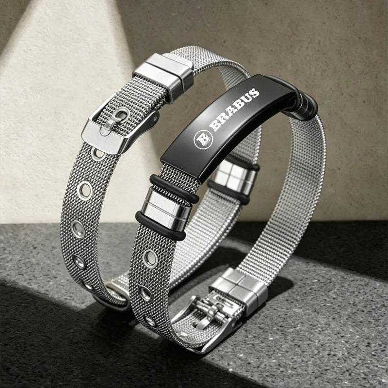 Stainless Steel Brabus Wristband