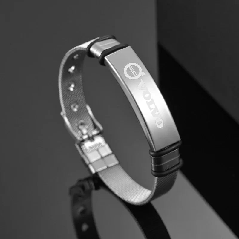 Stainless Steel Volvo Wristband